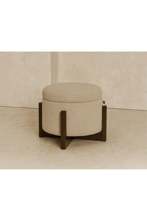 Round Upholstered Storage Ottoman | Liang & Eimil Asti | Oroa.com