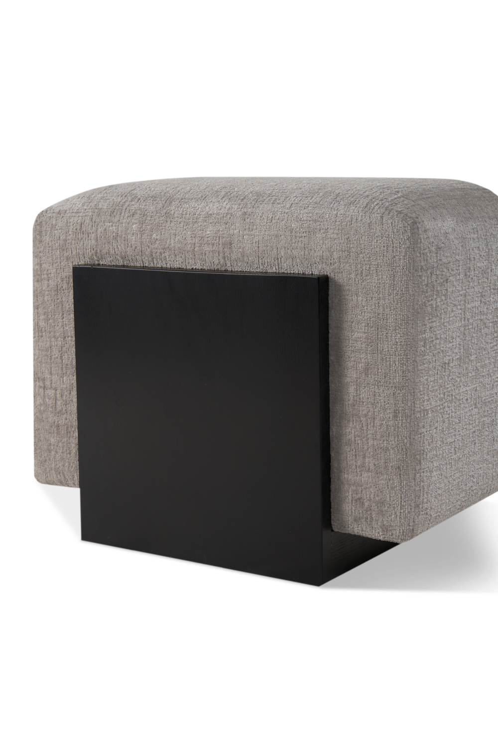 Gray Chenille Stool | Liang & Eimil Warwick | Oroa.com