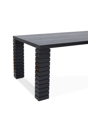 Fluted Leg Wooden Dining Table | Liang & Eimil Pascal | Oroa.com