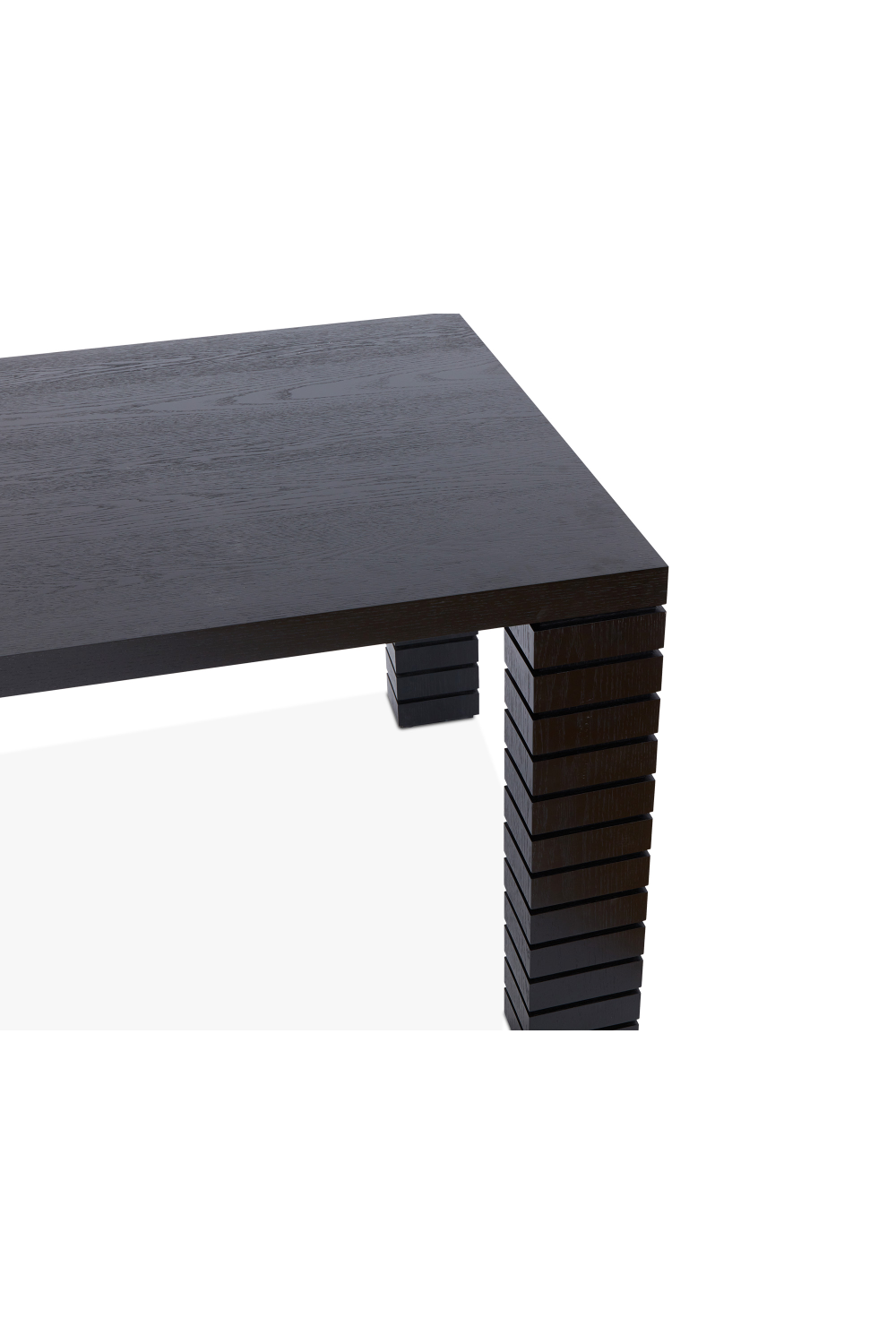 Fluted Leg Wooden Dining Table | Liang & Eimil Pascal | Oroa.com