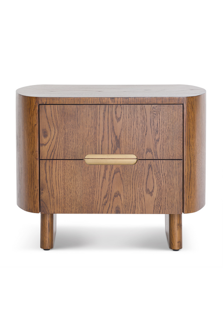 Oak 2-Drawer Bedside Table | Liang & Eimil Lettos | OROA.com