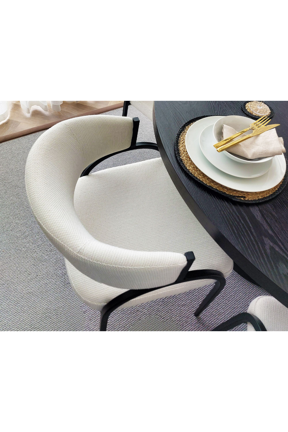 Modern Upholstered Dining Chair | Liang & Eimil Pavilion | Oroa.com