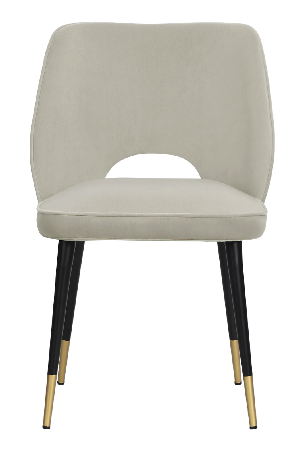 Velvet Cut-Out Dining Chair | Liang & Eimil Jagger | Oroa.com