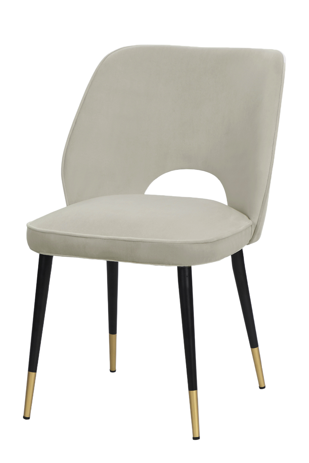 Velvet Cut-Out Dining Chair | Liang & Eimil Jagger | Oroa.com