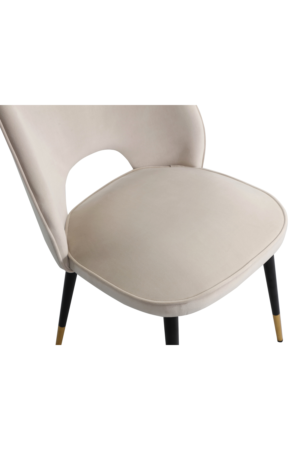 Velvet Cut-Out Dining Chair | Liang & Eimil Jagger | Oroa.com