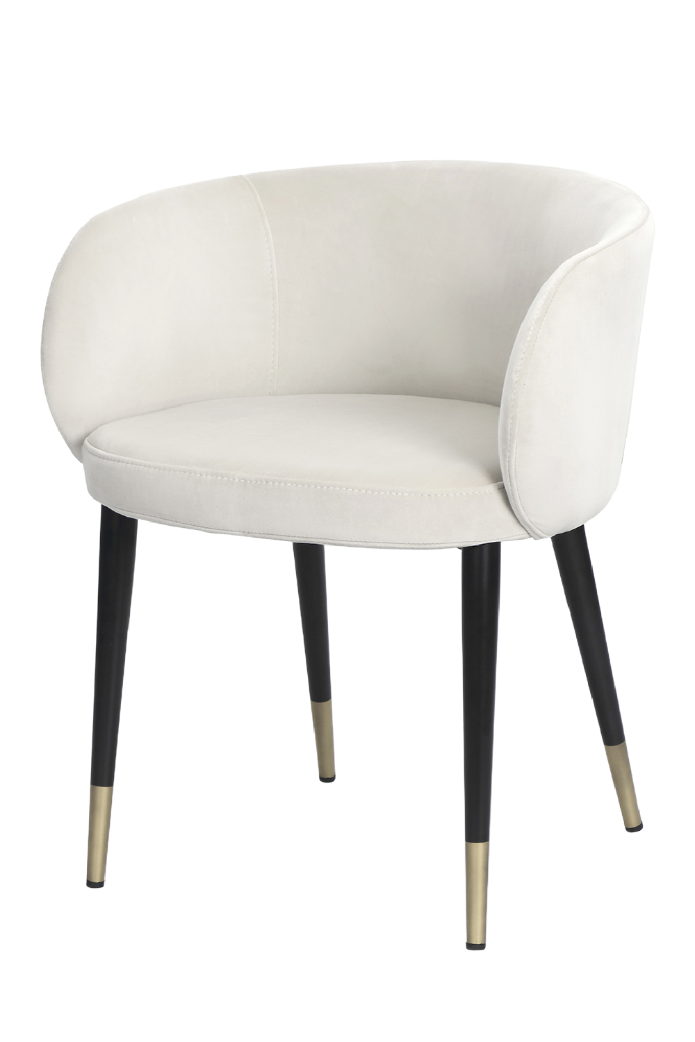 White Velvet Dining Chair | Liang & Eimil Ola | Oroa.com