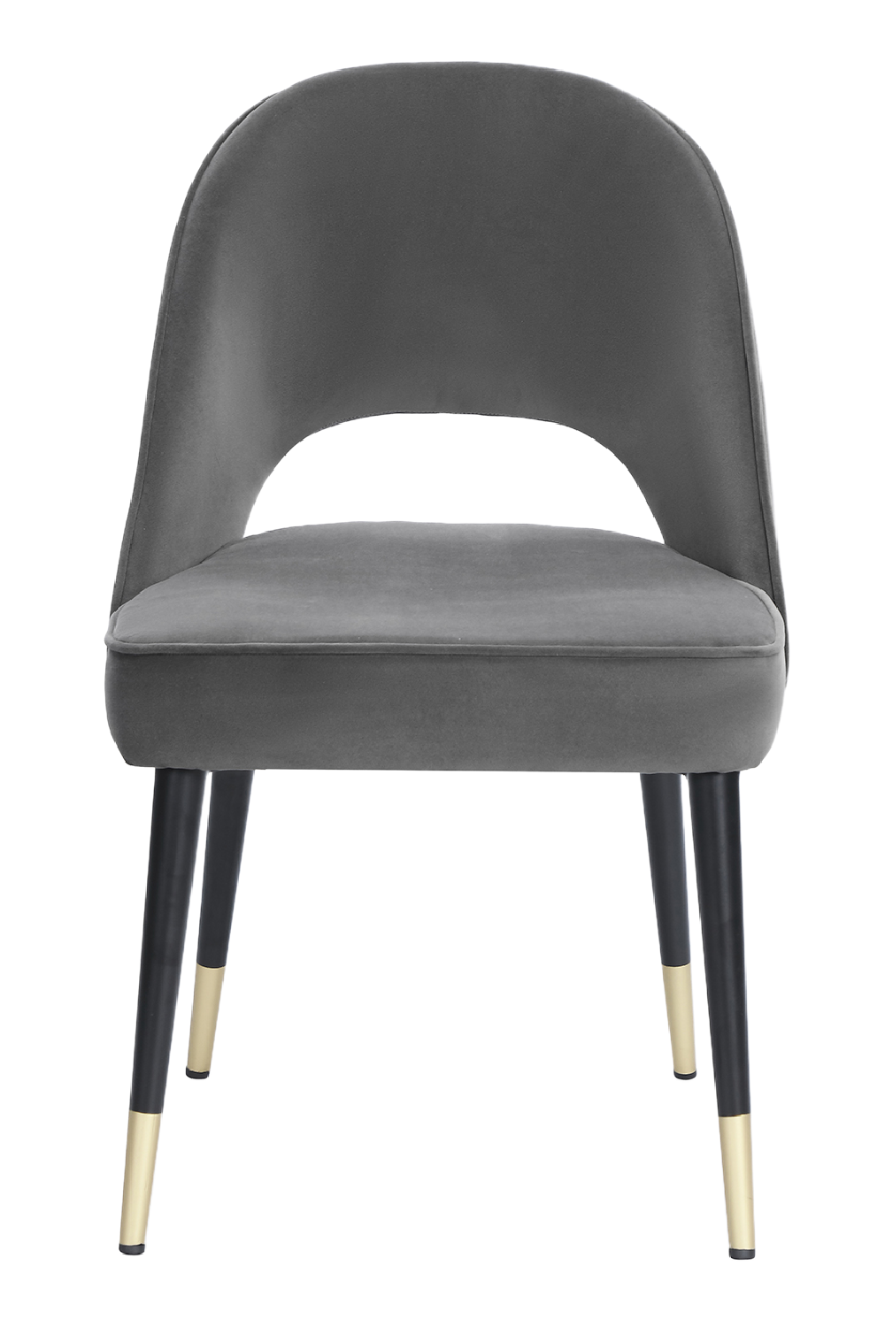 Gray Velvet Dining Chairs (2) | Liang & Eimil Yves | Oroa.com