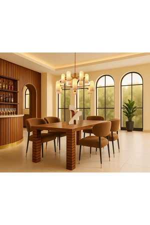 Curved Backrest Dining Chairs (2) | Liang & Eimil Donna | Oroa.com