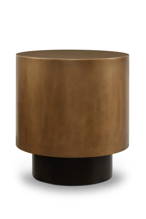 Cylindrical Bronze Side Table | Liang & Eimil Aldo | Oroa.com