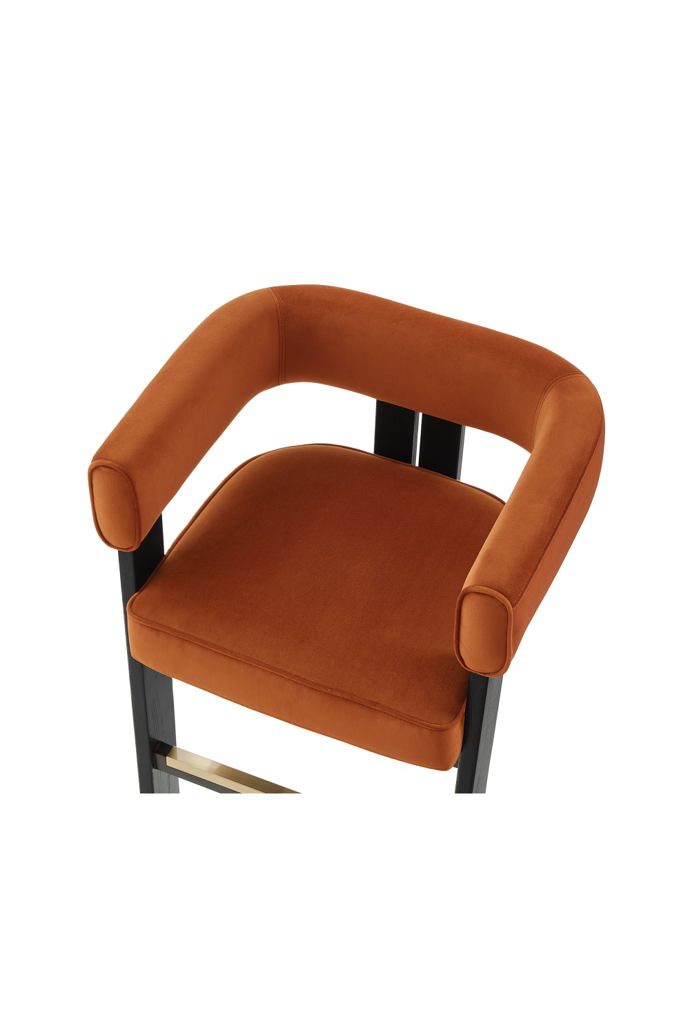 Upholstered Curve Counter Stool | Liang & Eimil Tilda | Oroa.com