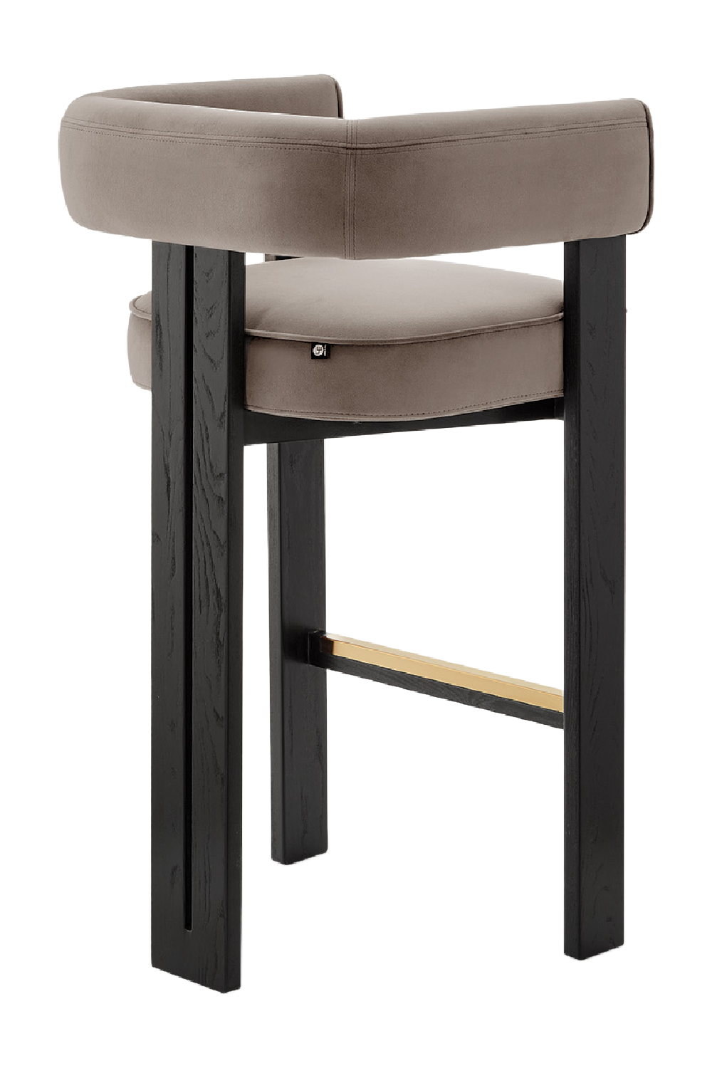 Upholstered Curve Bar Stool | Liang & Eimil Tilda | Oroa.com