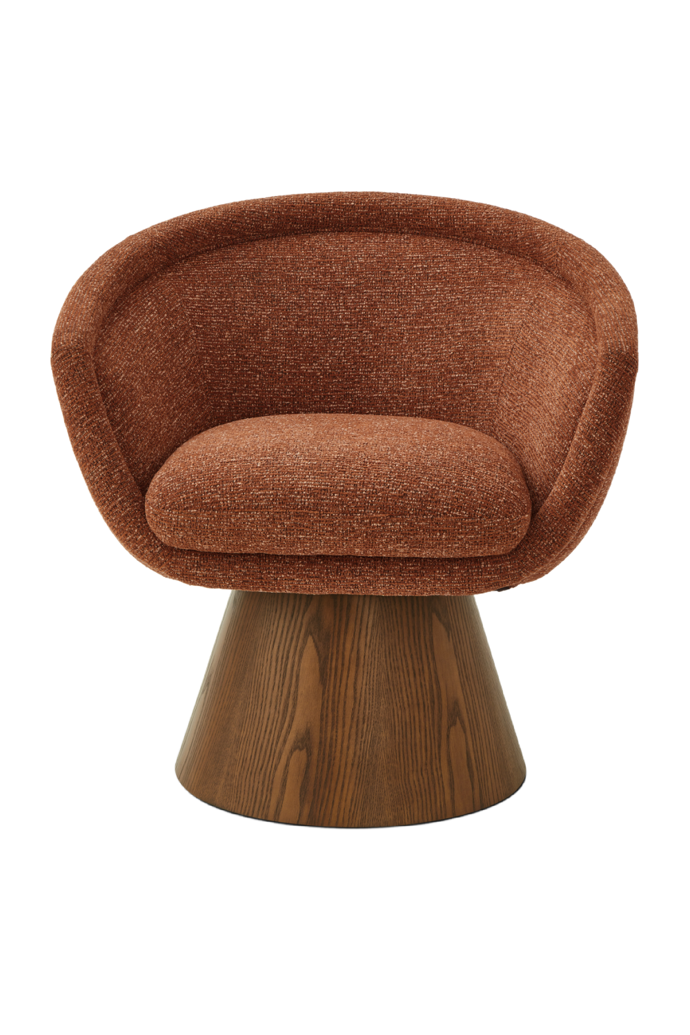 Chestnut Red Curved Chair | Liang & Eimil Harriet | Oroa.com