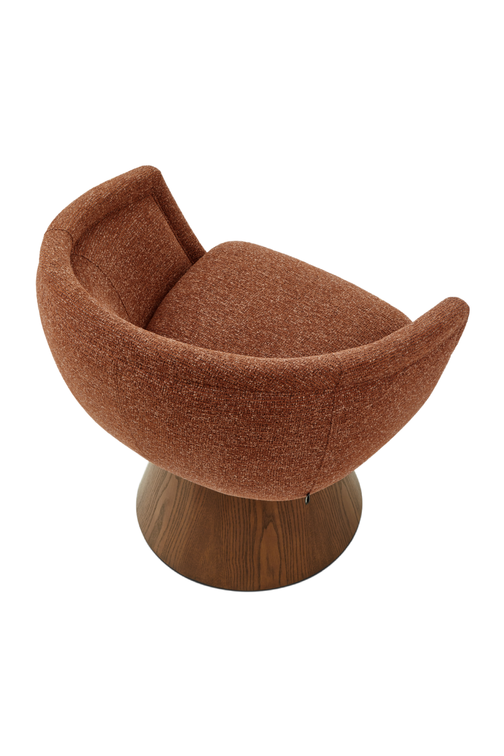 Chestnut Red Curved Chair | Liang & Eimil Harriet | Oroa.com