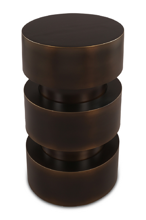 Stacked Bronze Side Table | Liang & Eimil Gascon | Oroatrade.com