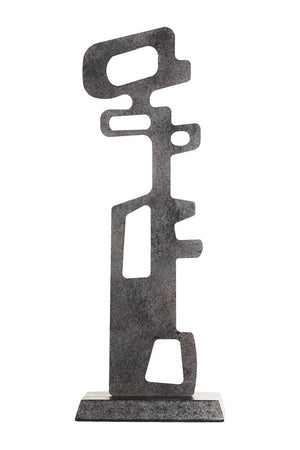 Textured Black Abstract Sculpture | Liang & Eimil Ashspire | Oroa.com