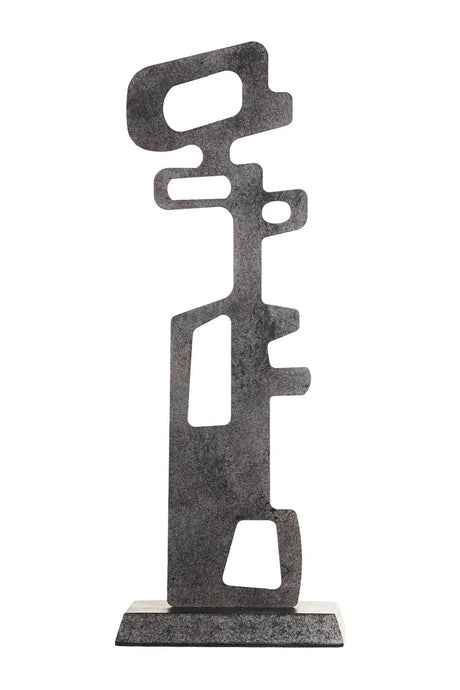 Textured Black Abstract Sculpture | Liang & Eimil Ashspire | Oroa.com