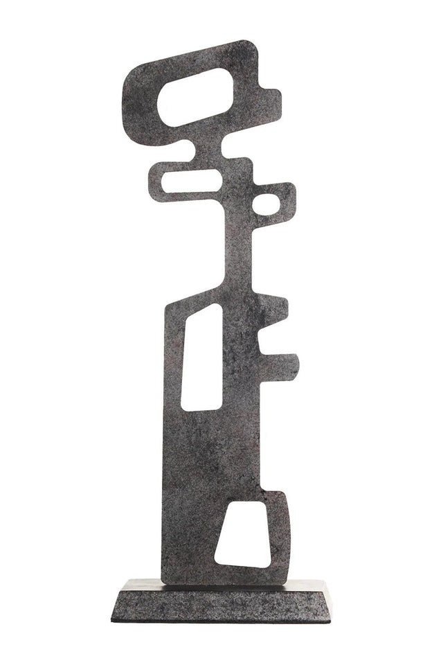 Textured Black Abstract Sculpture | Liang & Eimil Ashspire | Oroa.com