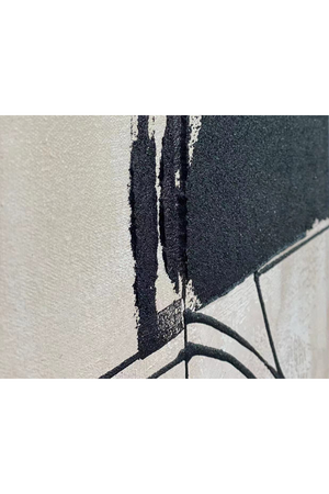 Black and Cream Oil Painting | Liang & Eimil Architect's Dream | Oroa.com