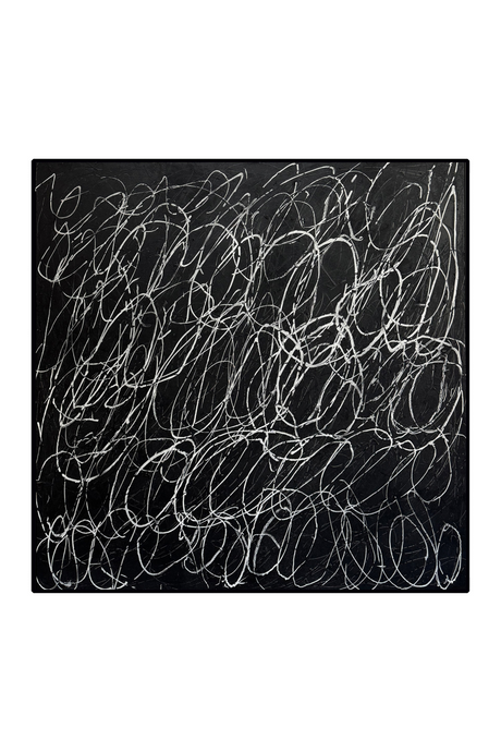 Monochromatic Minimalist Oil Painting | Liang&Eimil Rhythm of Silence | Oroa.com