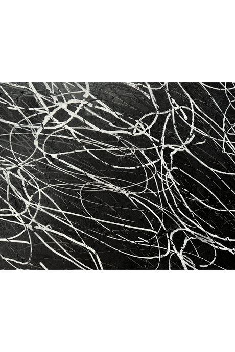 Monochromatic Minimalist Oil Painting | Liang&Eimil Rhythm of Silence | Oroa.com