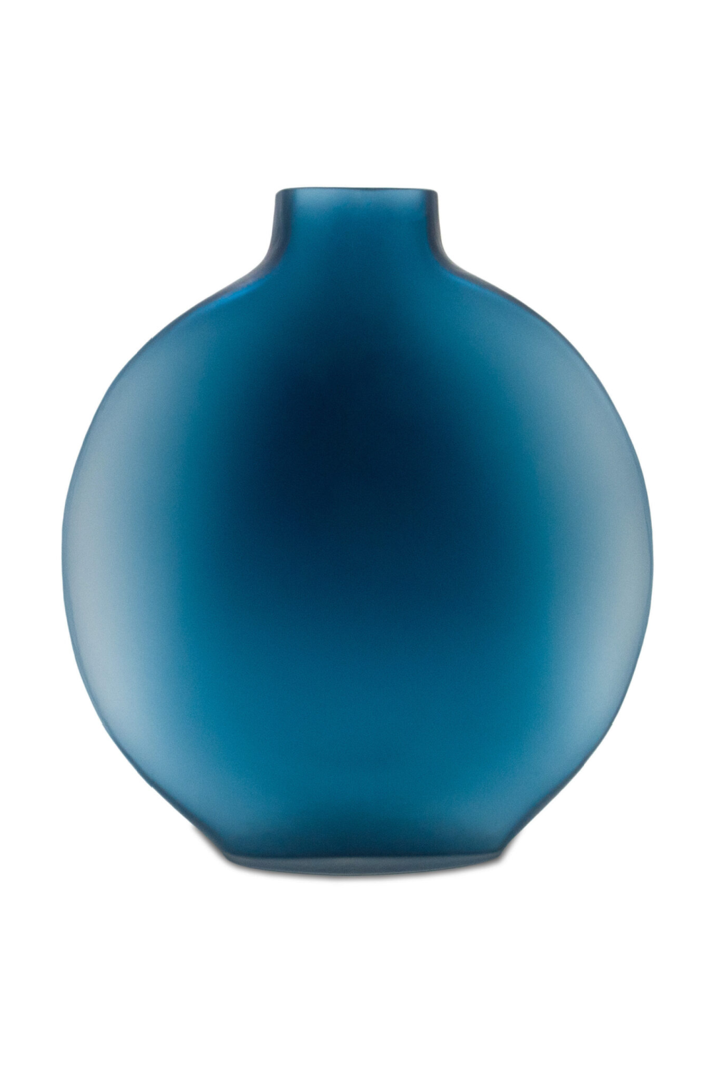 Blue Glass Round Vase | Liang & Eimil Ocean | Oroa.com