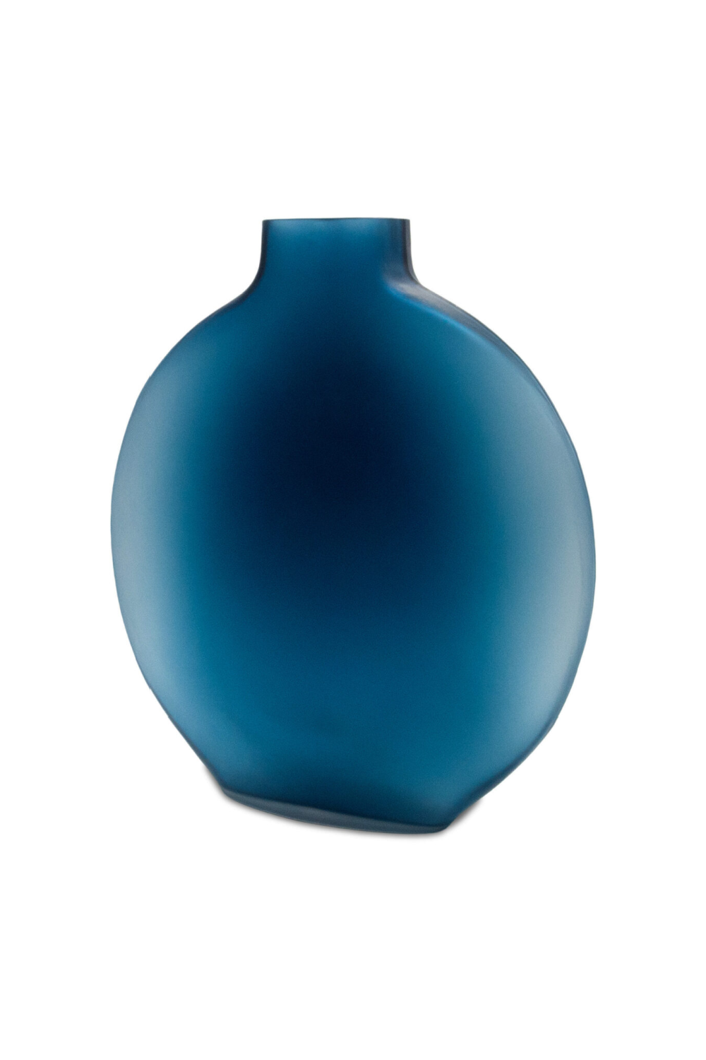 Blue Glass Round Vase | Liang & Eimil Ocean | Oroa.com