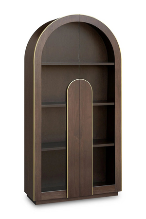 Natural Walnut Arched Cabinet | Liang & Eimil Butka | Oroa.com
