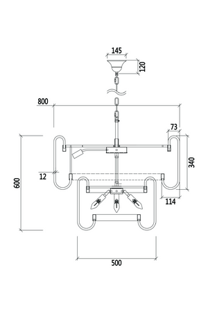 Clear Glass Modern Pendant Lamp | Liang & Eimil Mist | Oroa.com