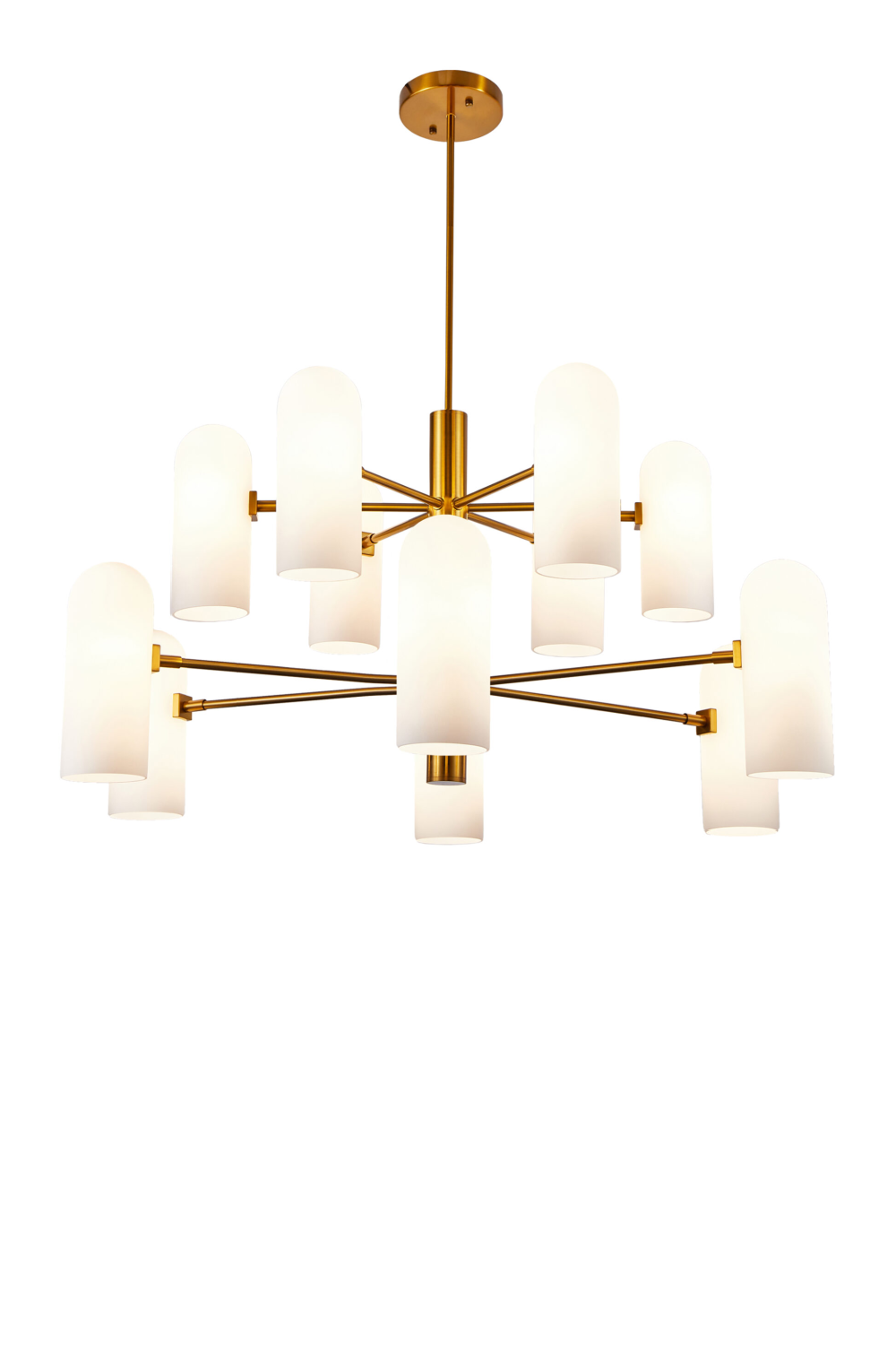 White Glass Maximalist Chandelier | Liang & Eimil Pawson | Oroa.com