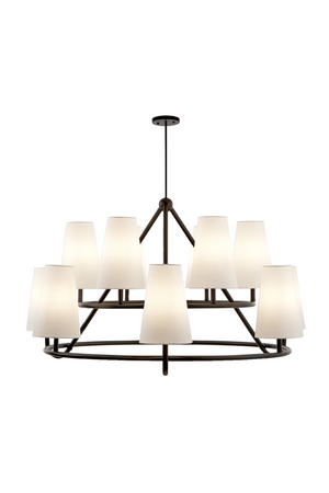 12 Conincal Shades Chandelier | Liang & Eimil Gildan | Oroa.com