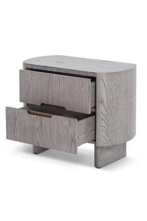 Oak 2-Drawer Bedside Table | Liang & Eimil Lettos | Oroa.com