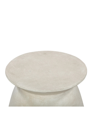 Ivory Concrete Sculptured Side Table | Liang & Eimil Poki | Oroa.com