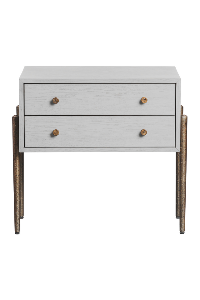 Oak 2-Drawer Bedside Table | Liang & Eimil Nella | Oroa.com