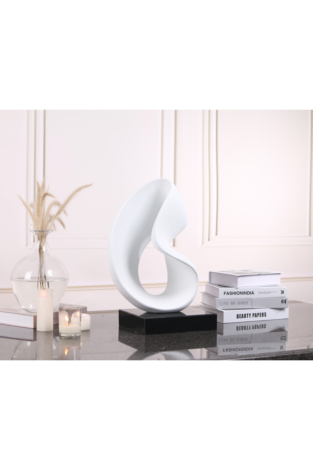 Modern White Abstract Sculpture | Liang & Eimil Lorenzo | Oroa.com