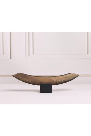 Brown Bowl Sculpture | Liang & Eimil Afrah | Oroa.com