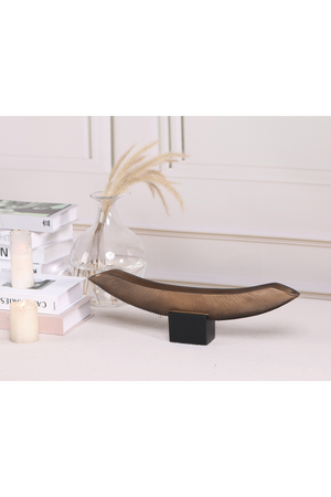 Brown Bowl Sculpture | Liang & Eimil Afrah | Oroa.com