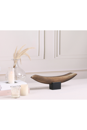 Brown Bowl Sculpture | Liang & Eimil Afrah | Oroa.com