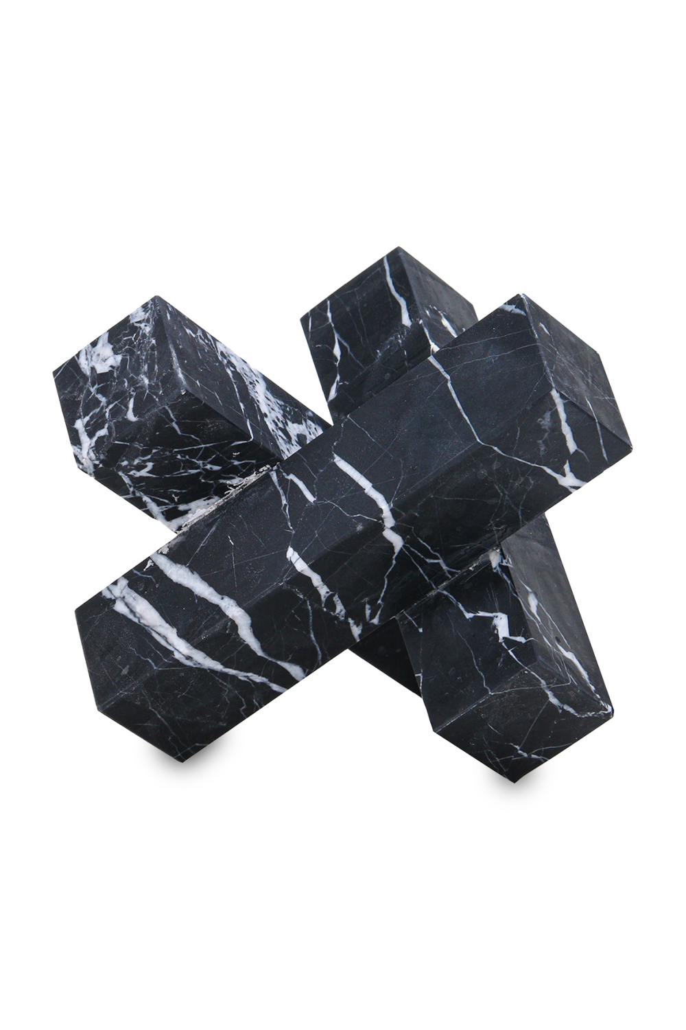 Black Marble Modern Sculpture | Liang & Eimil Jada | Oroa.com