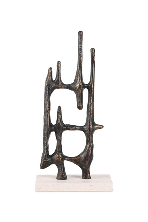 Bronze Sculpture with Marble Base | Liang & Eimil Athena's Poise | Oroa.com