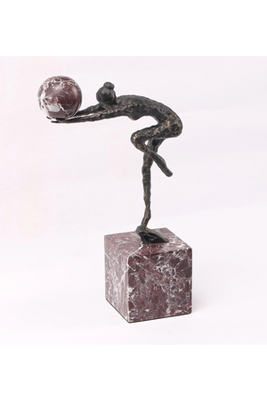 Dark Bronze Woman Sculpture | Liang & Eimil Selene | Oroa.com