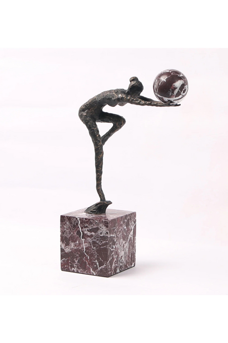 Dark Bronze Woman Sculpture | Liang & Eimil Selene | Oroa.com