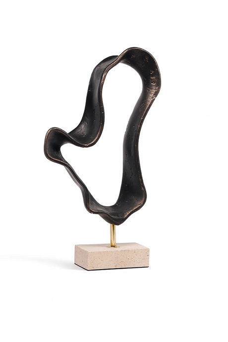 Dark Bronze Abstract Sculpture | Liang & Eimil Ondra | Oroa.com