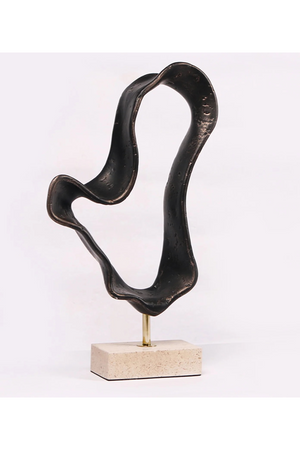 Dark Bronze Abstract Sculpture | Liang & Eimil Ondra | Oroa.com