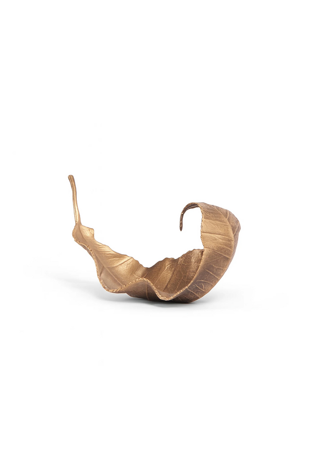 Golden Leaf Sculpture | Liang & Eimil Dryas | Oroa.com