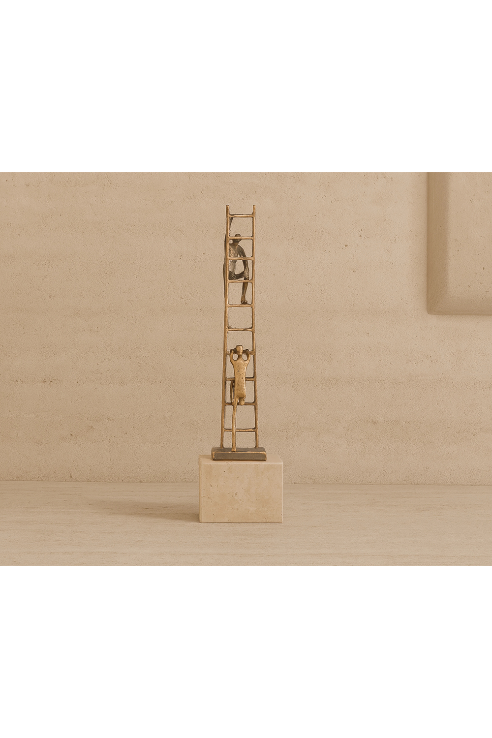 Golden Bronze Marble Sculpture | Liang & Eimil Ascensus | Oroa.com