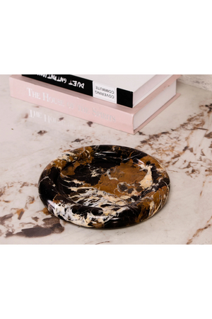 Black & Gold Marble Tray | Liang & Eimil Ophira | Oroa.com