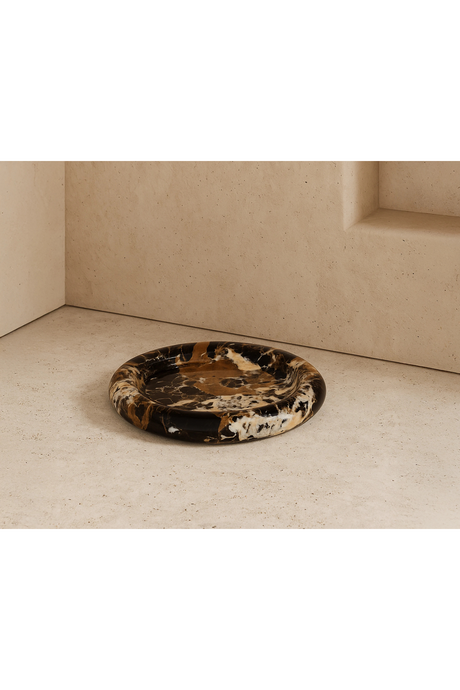 Black & Gold Marble Tray | Liang & Eimil Ophira | Oroa.com