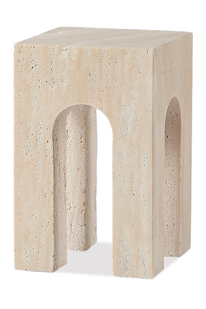 Beige Travertine Sculpture | Liang & Eimil Porte | Oroa.com
