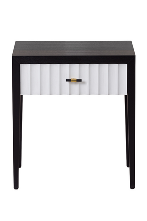 Scalloped 1-Drawer Bedside Table | Liang & Eimil Malibu | Oroa.com