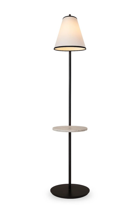 White Linen Shade Floor Lamp | Liang & Eimil Edgar | Oroa.com